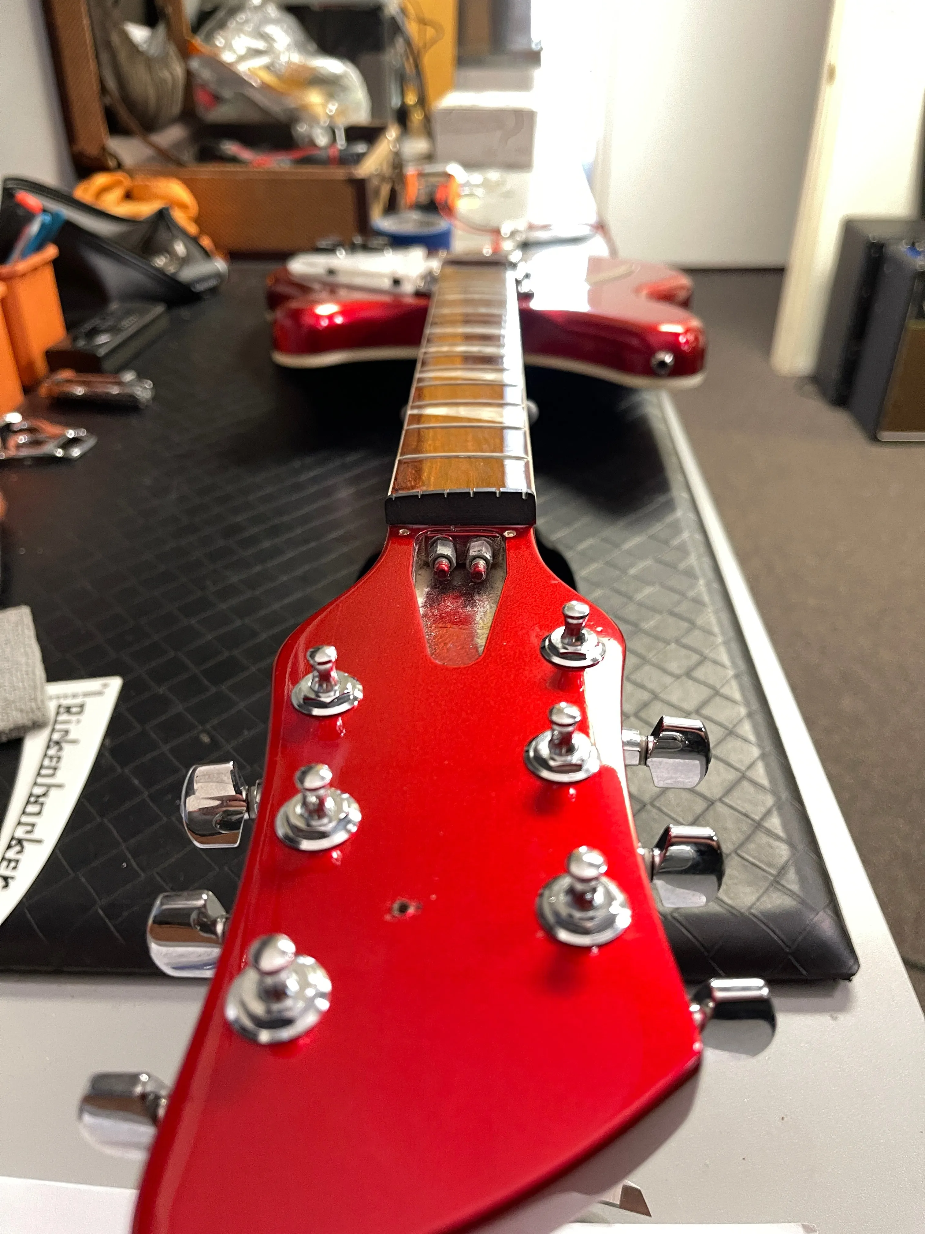 SOLD - Rickenbacker 360 Ruby Red 2017