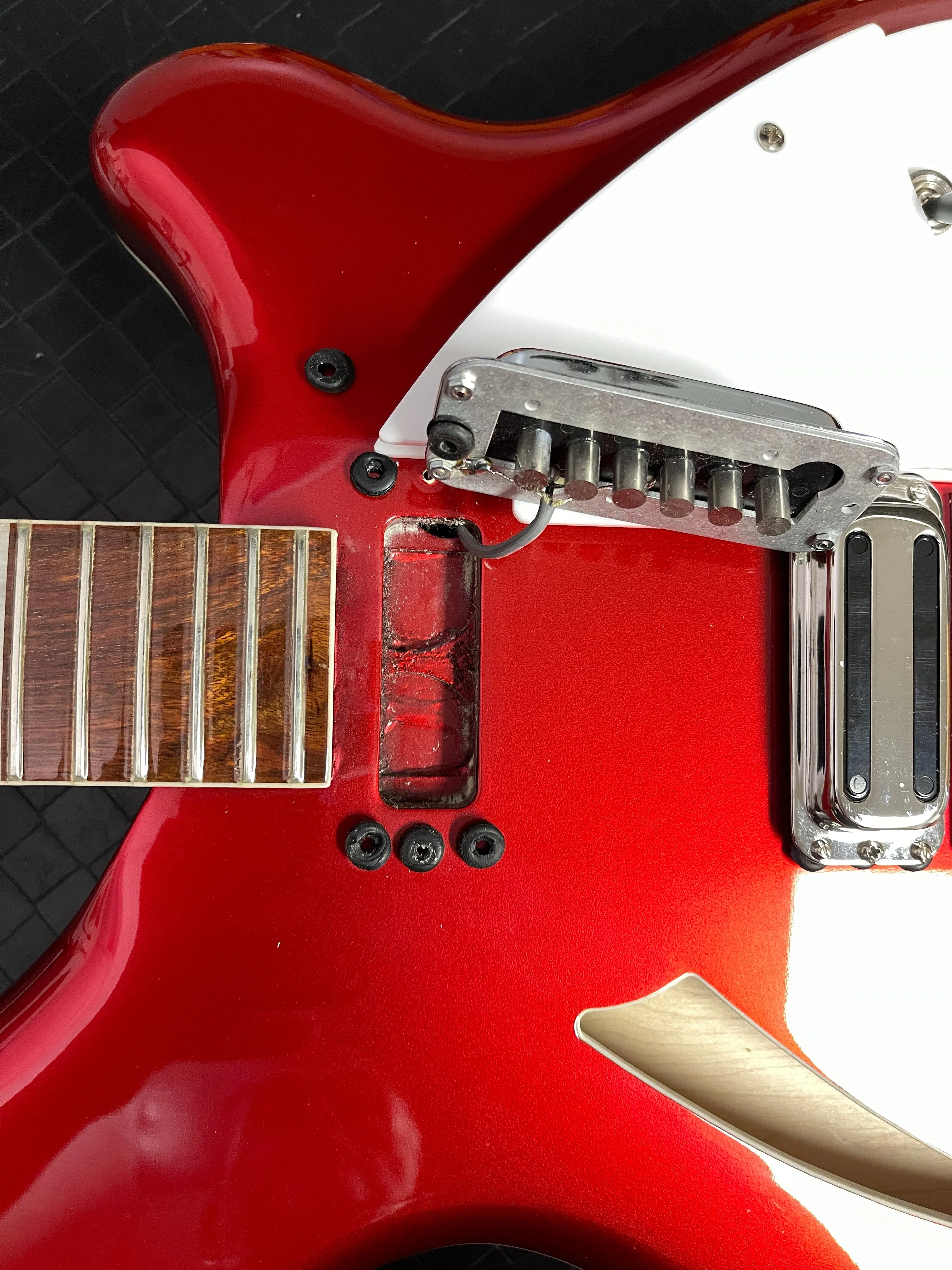 SOLD - Rickenbacker 360 Ruby Red 2017