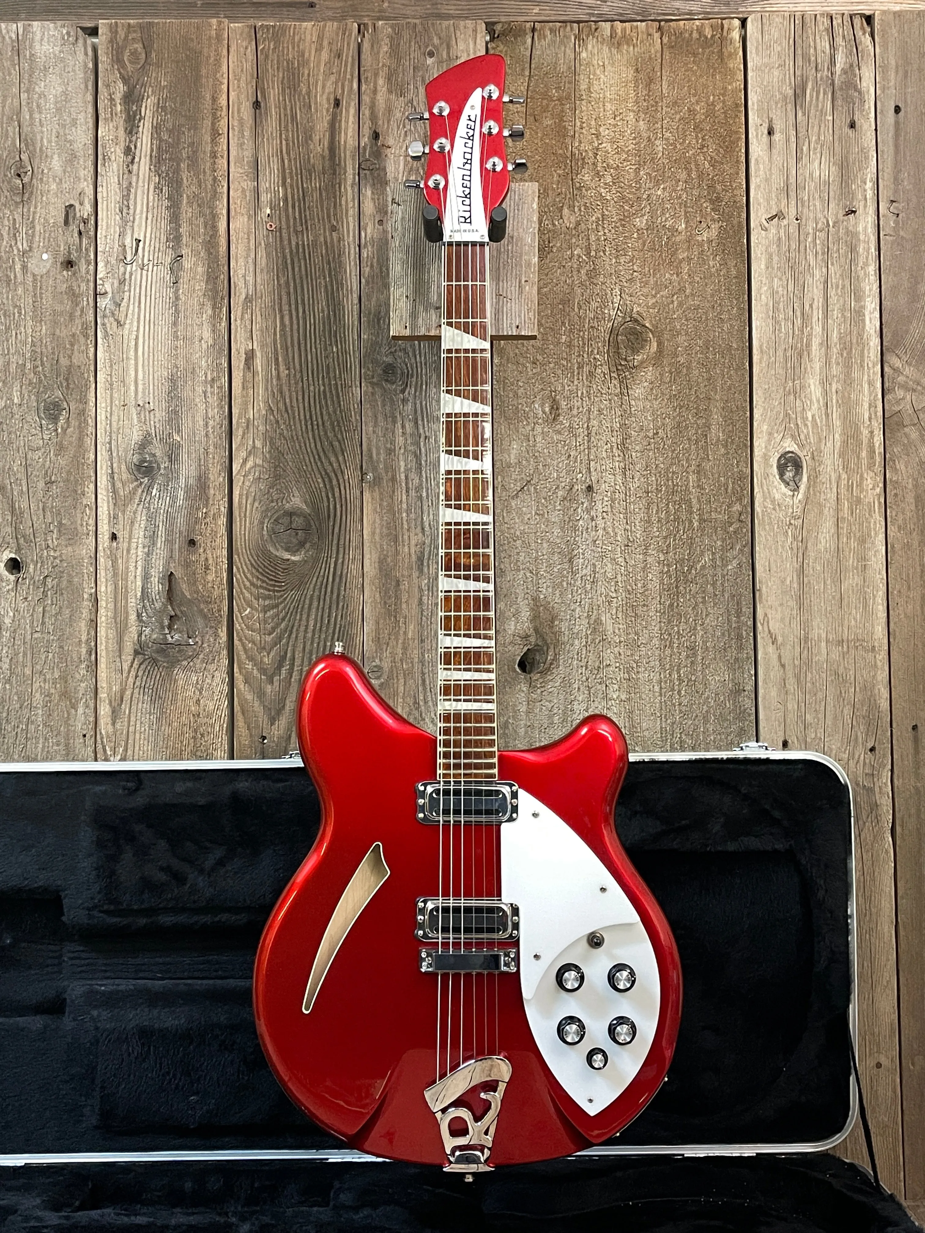 SOLD - Rickenbacker 360 Ruby Red 2017