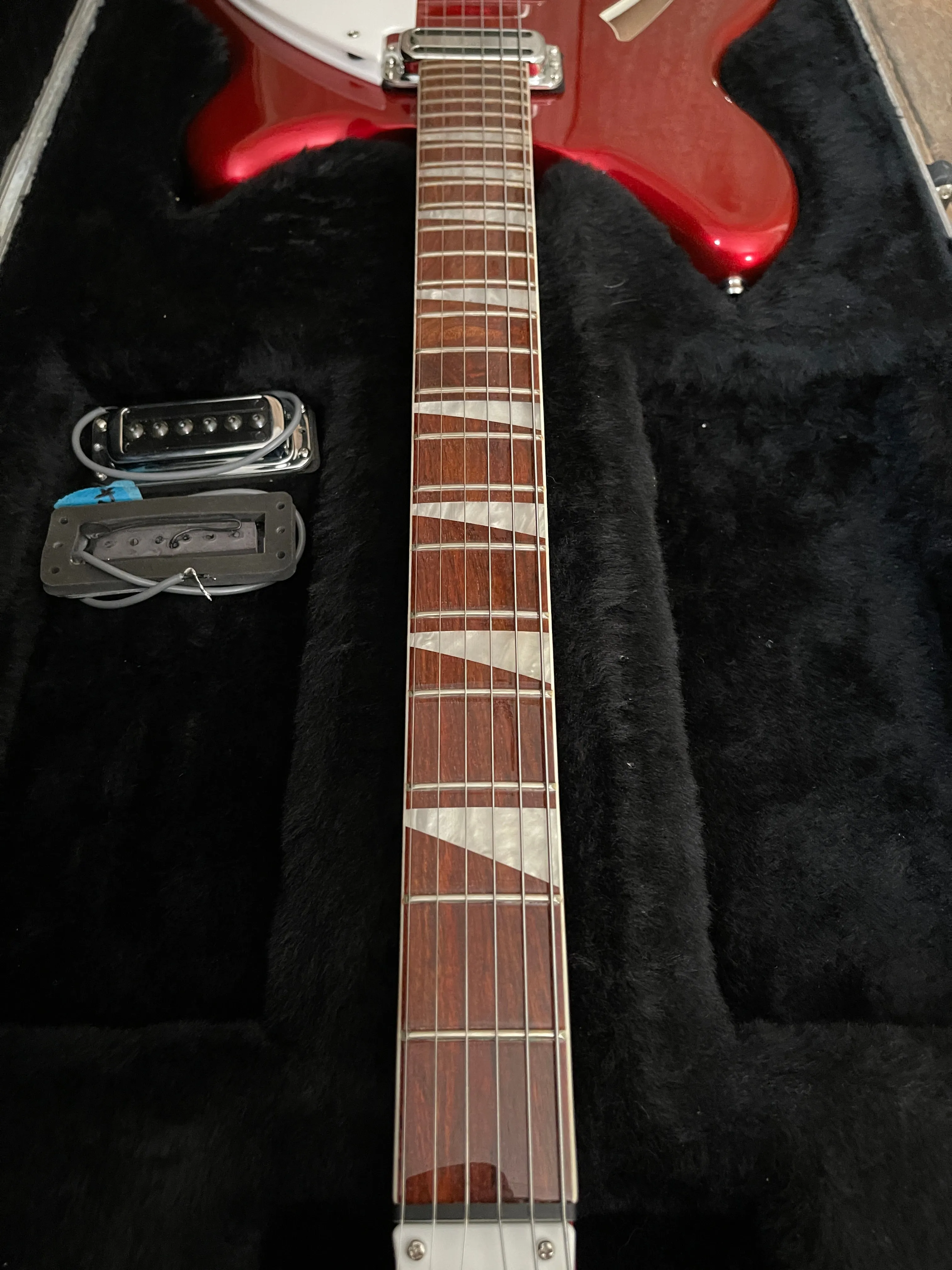 SOLD - Rickenbacker 360 Ruby Red 2017
