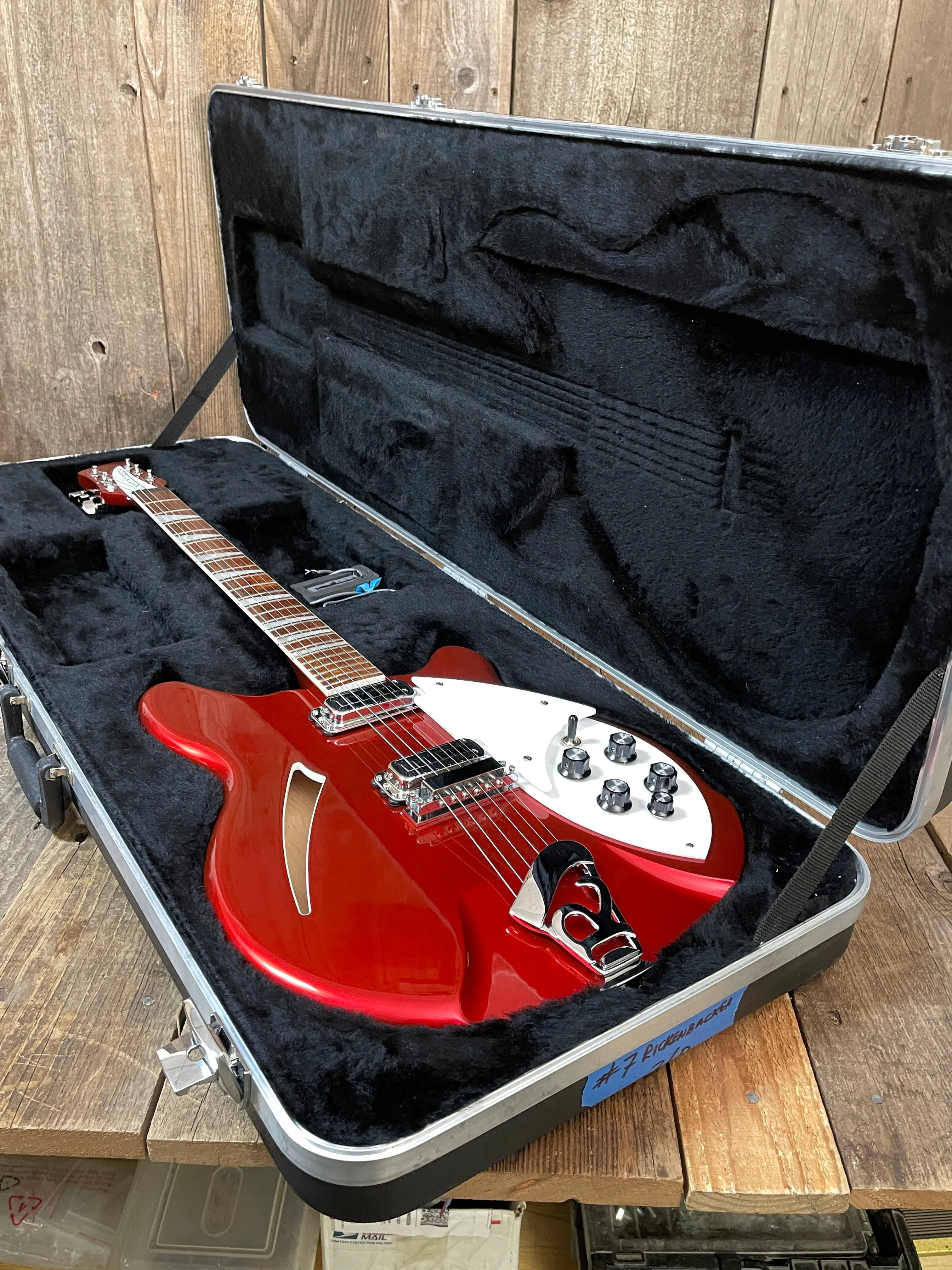SOLD - Rickenbacker 360 Ruby Red 2017