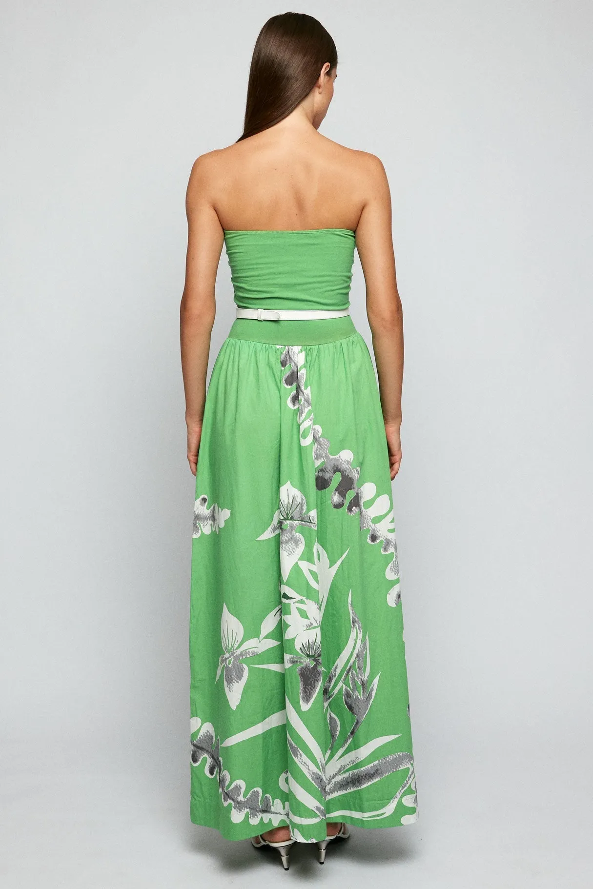 Split Bodice Midi