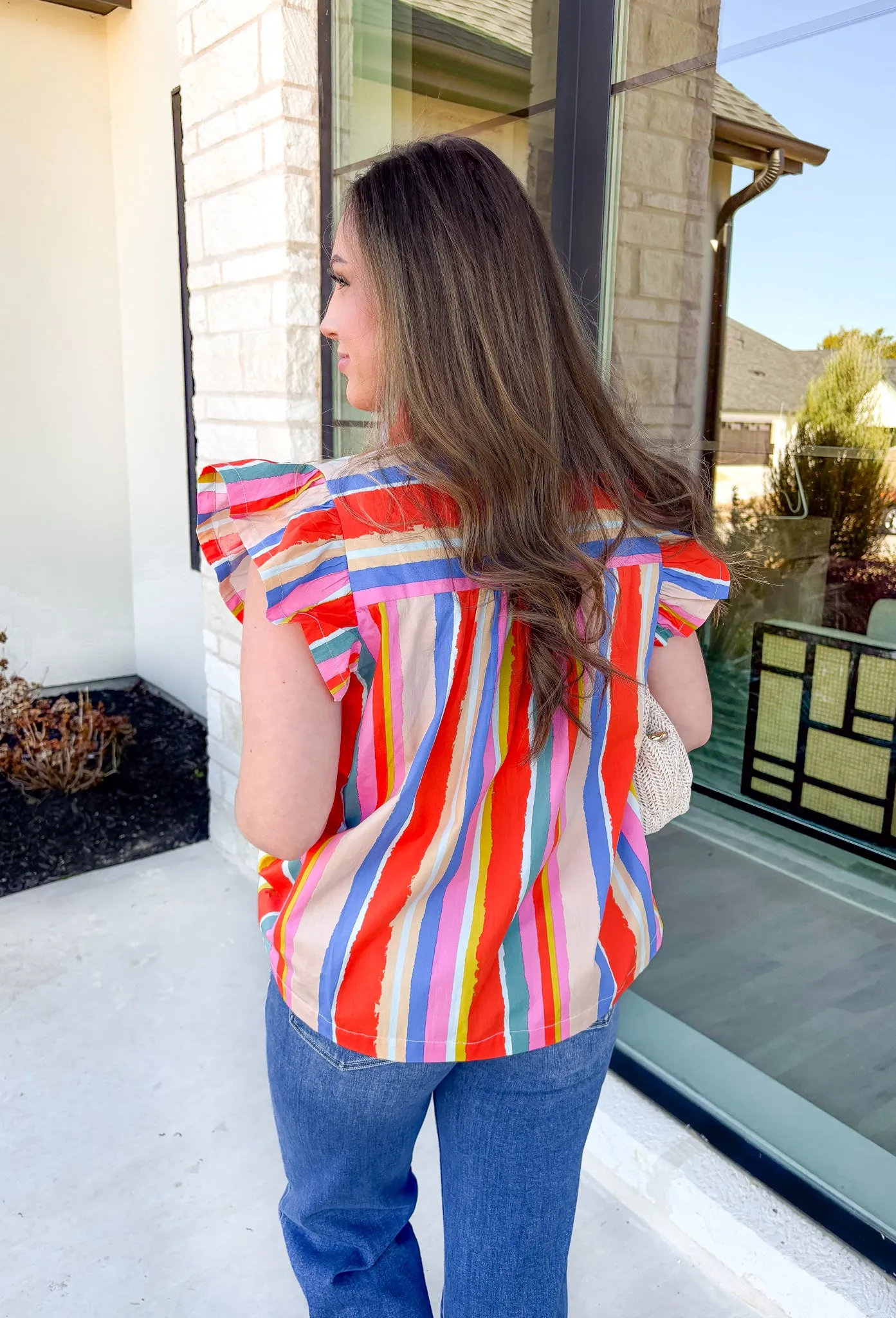 Spring Fling Ruffle Top