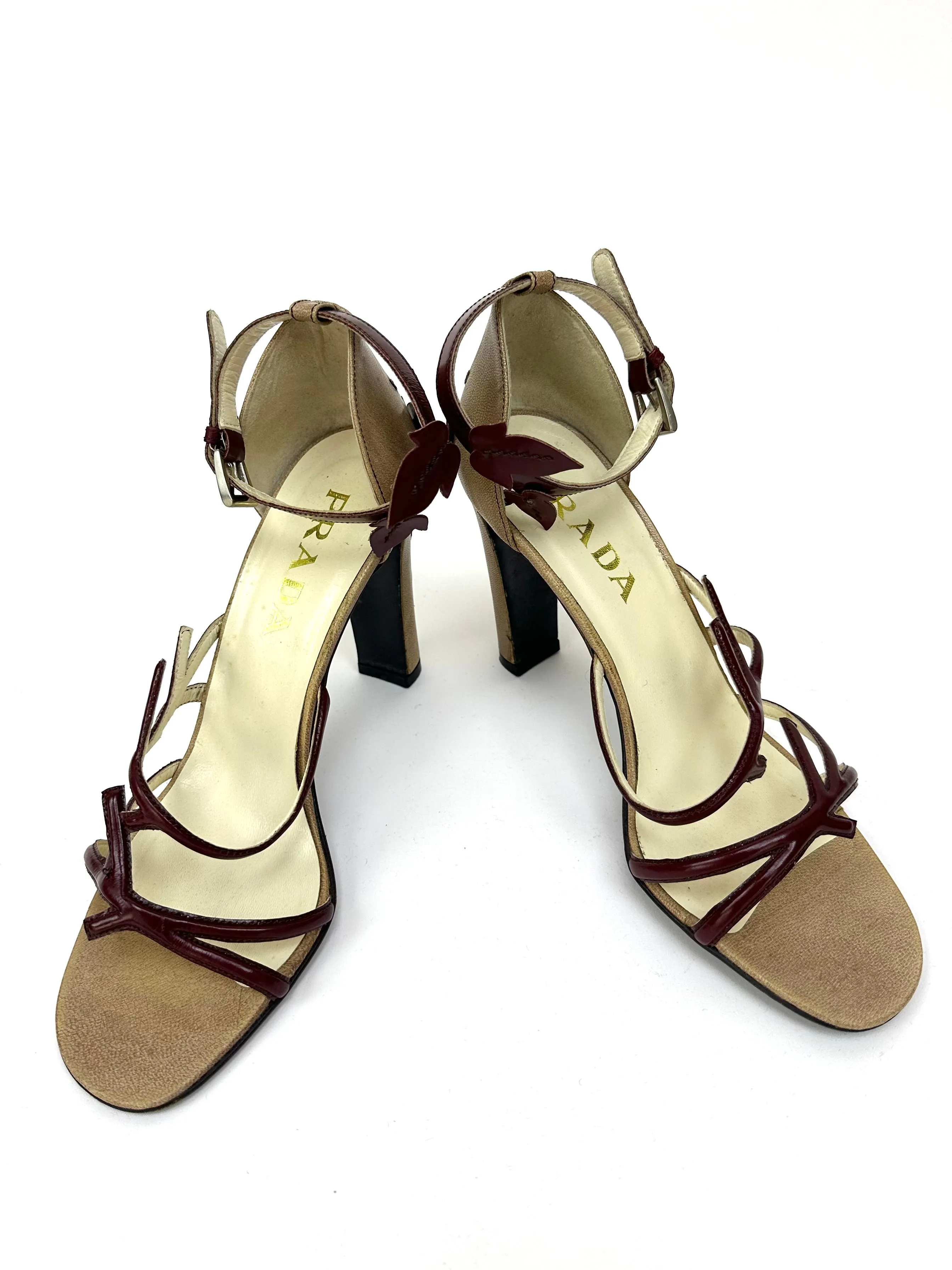 S/S 1997 Prada Runway Vine Heels