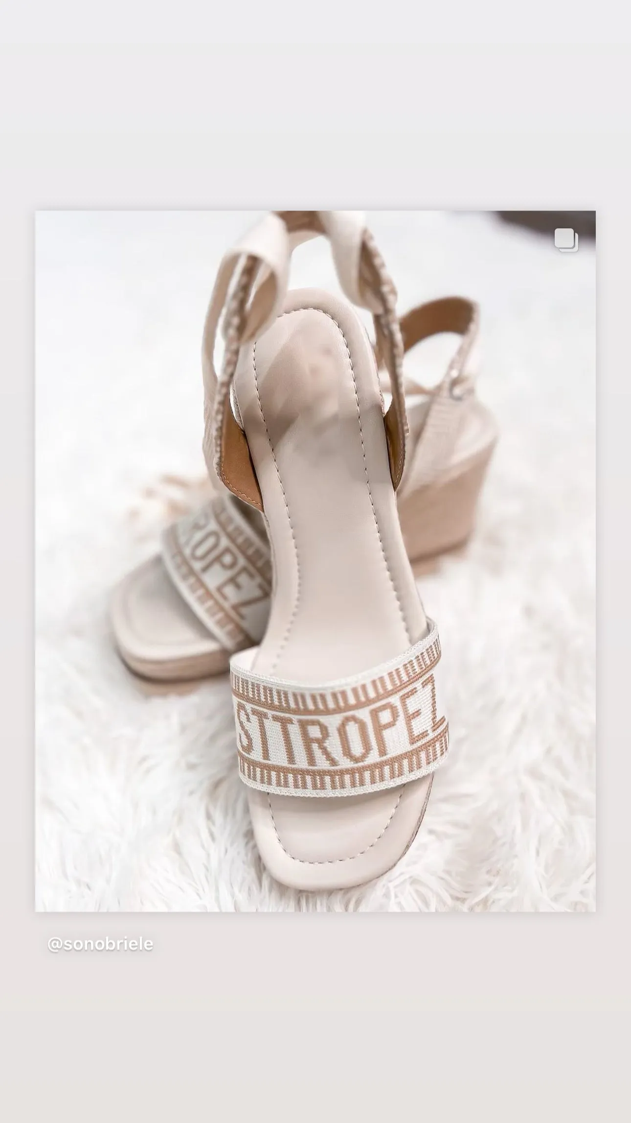 St. Tropez Lace Up Wedges
