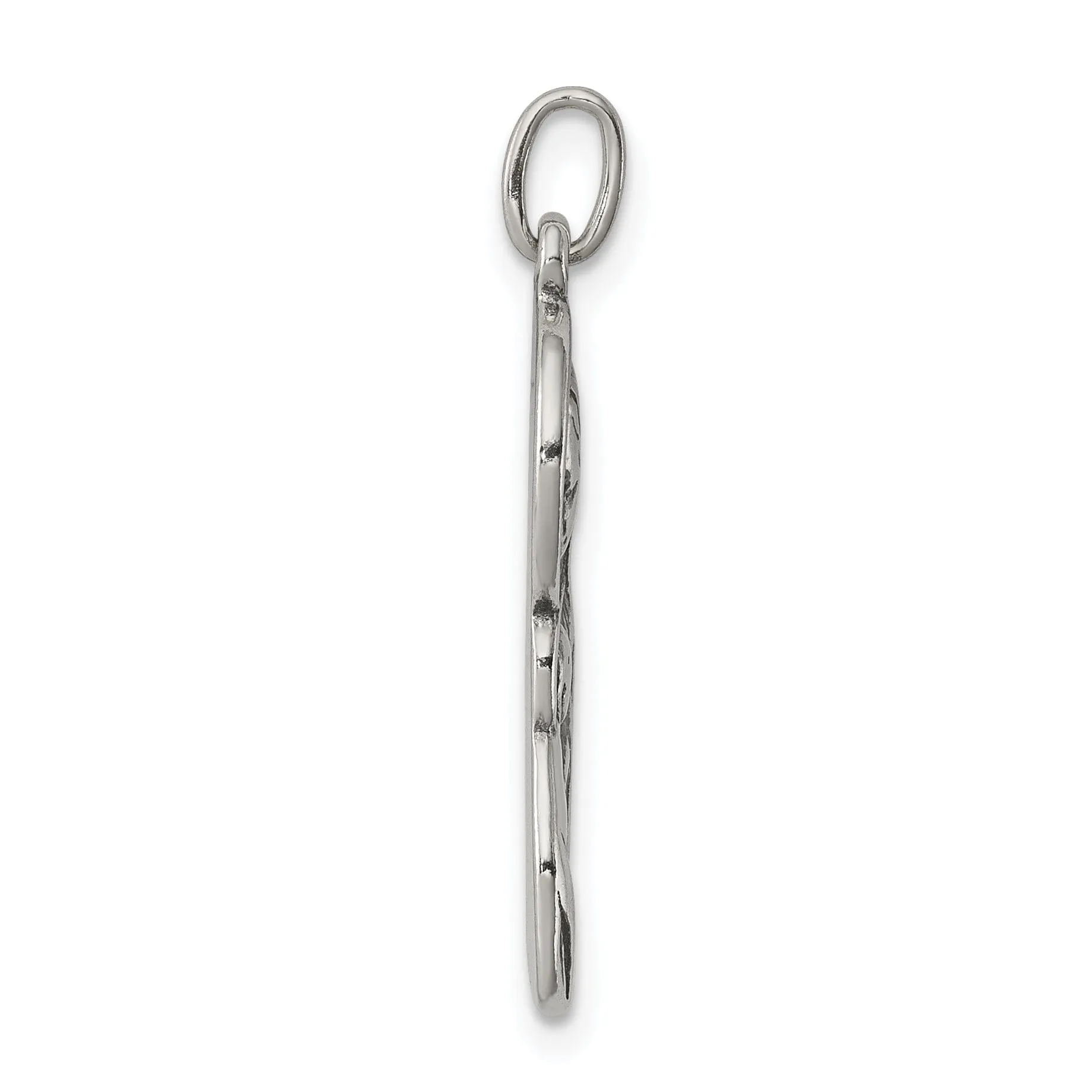 Sterling Silver Blessed Mary Child Jesus Charm