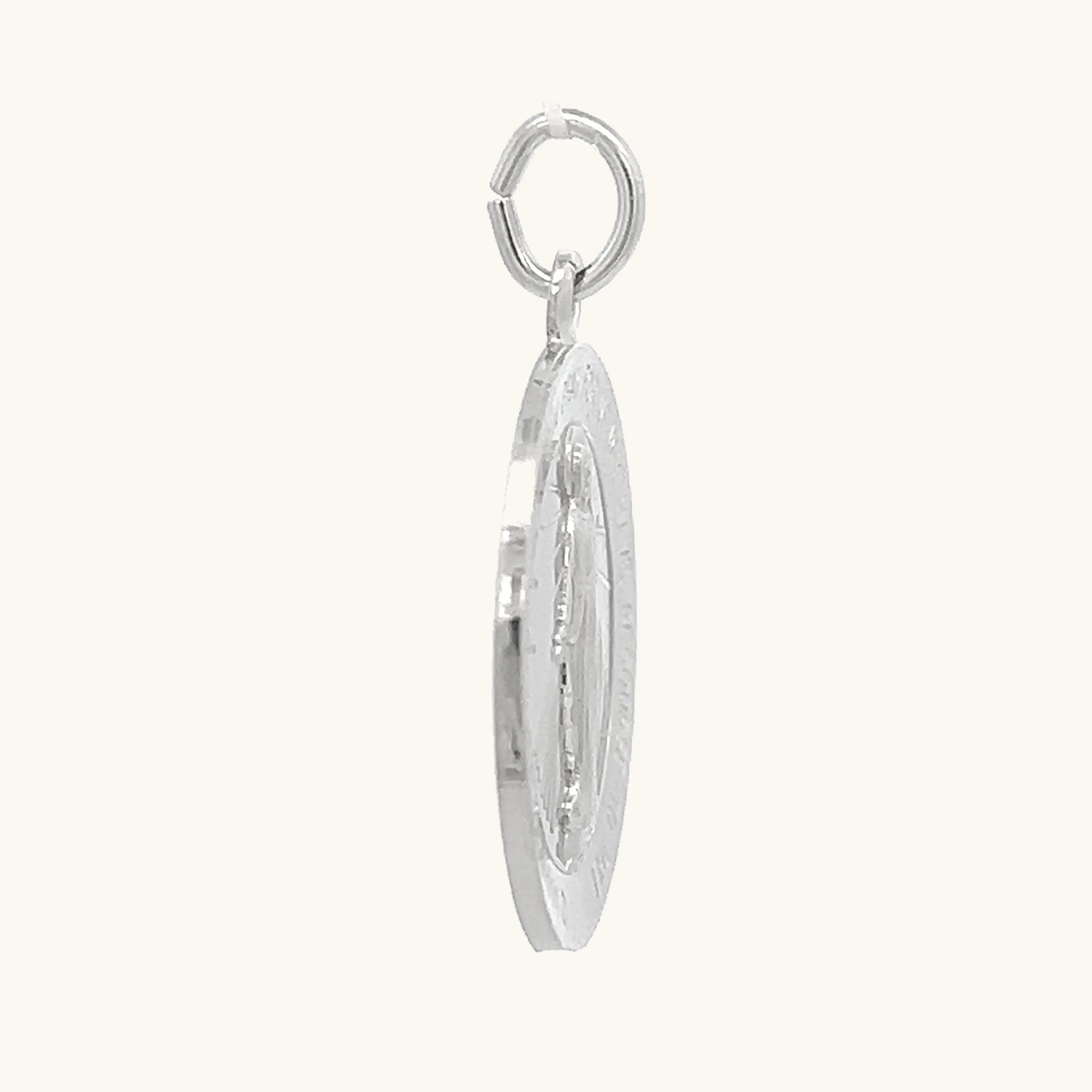 STERLING SILVER MIRACULOUS MEDAL | ROUND