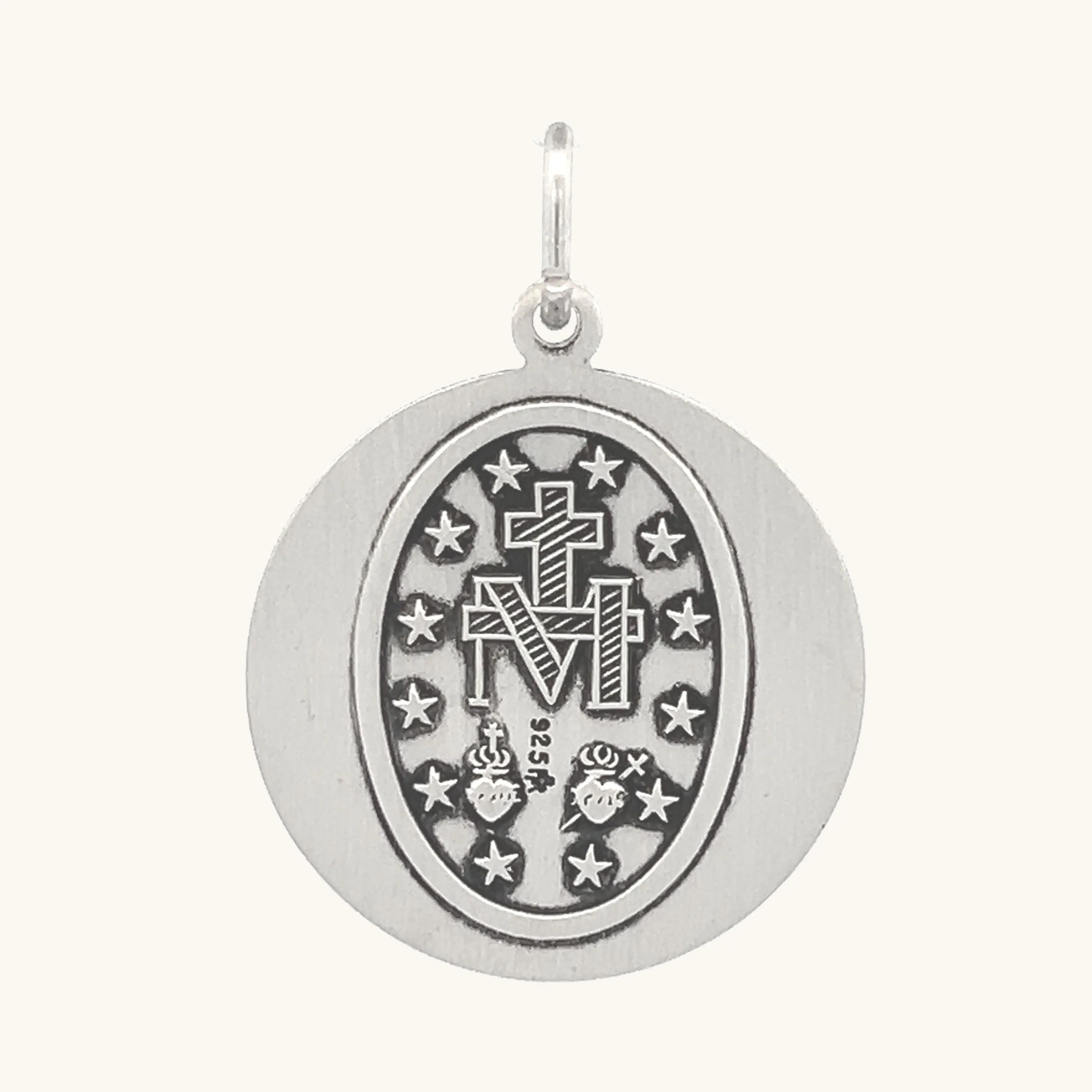 STERLING SILVER MIRACULOUS MEDAL | ROUND
