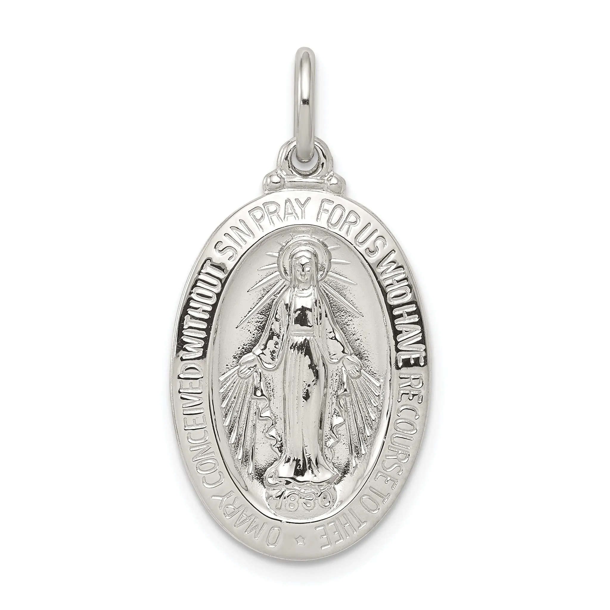 Sterling Silver Miraculous Medal
