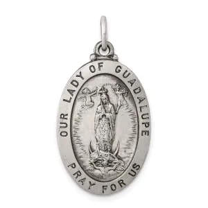 Sterling Silver Our Lady of Guadalupe Medal
