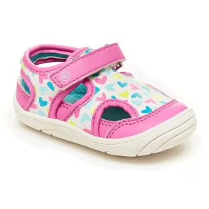 Stride Rite Baby Girls Wave Sneaker Sandal - Pink Multi