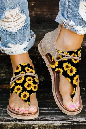 Sunflower Sandals