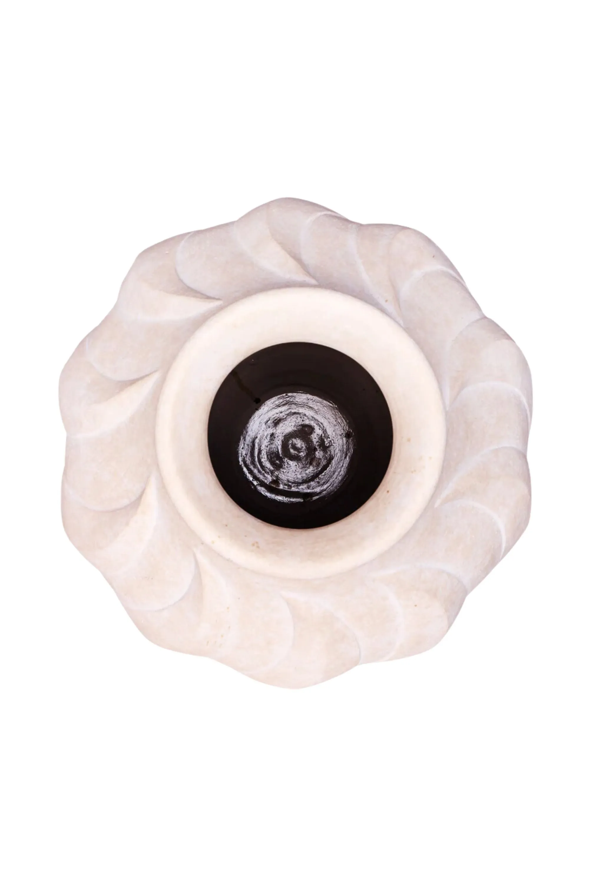 Swirl Vase White | Dusty Deco