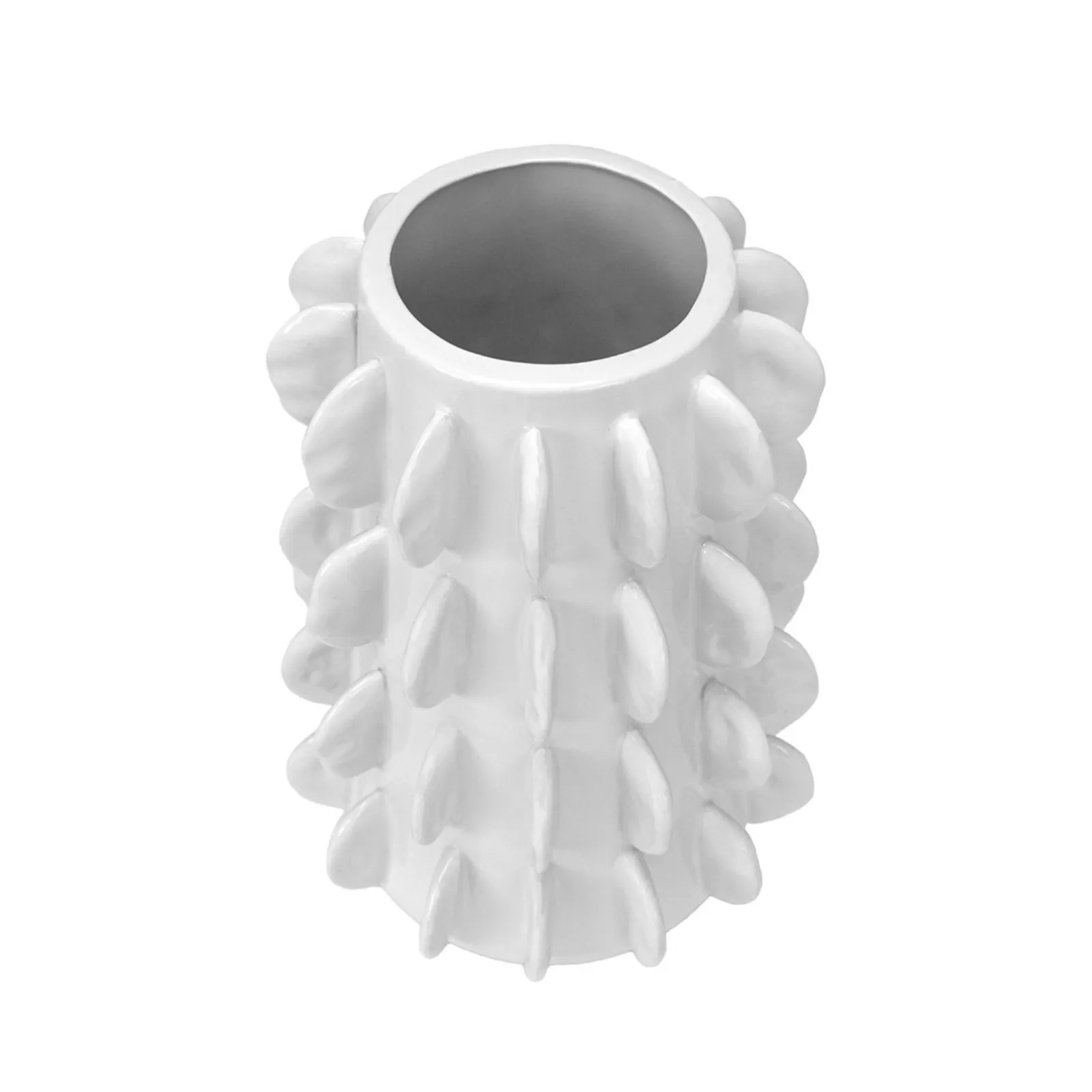 Tall Clay Vase
