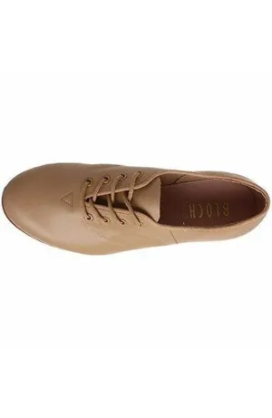 Tan Classic Jazz Tap Shoe - Adult