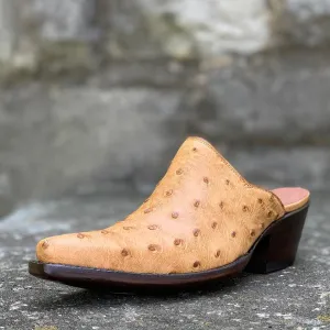 Tan Leather Slide