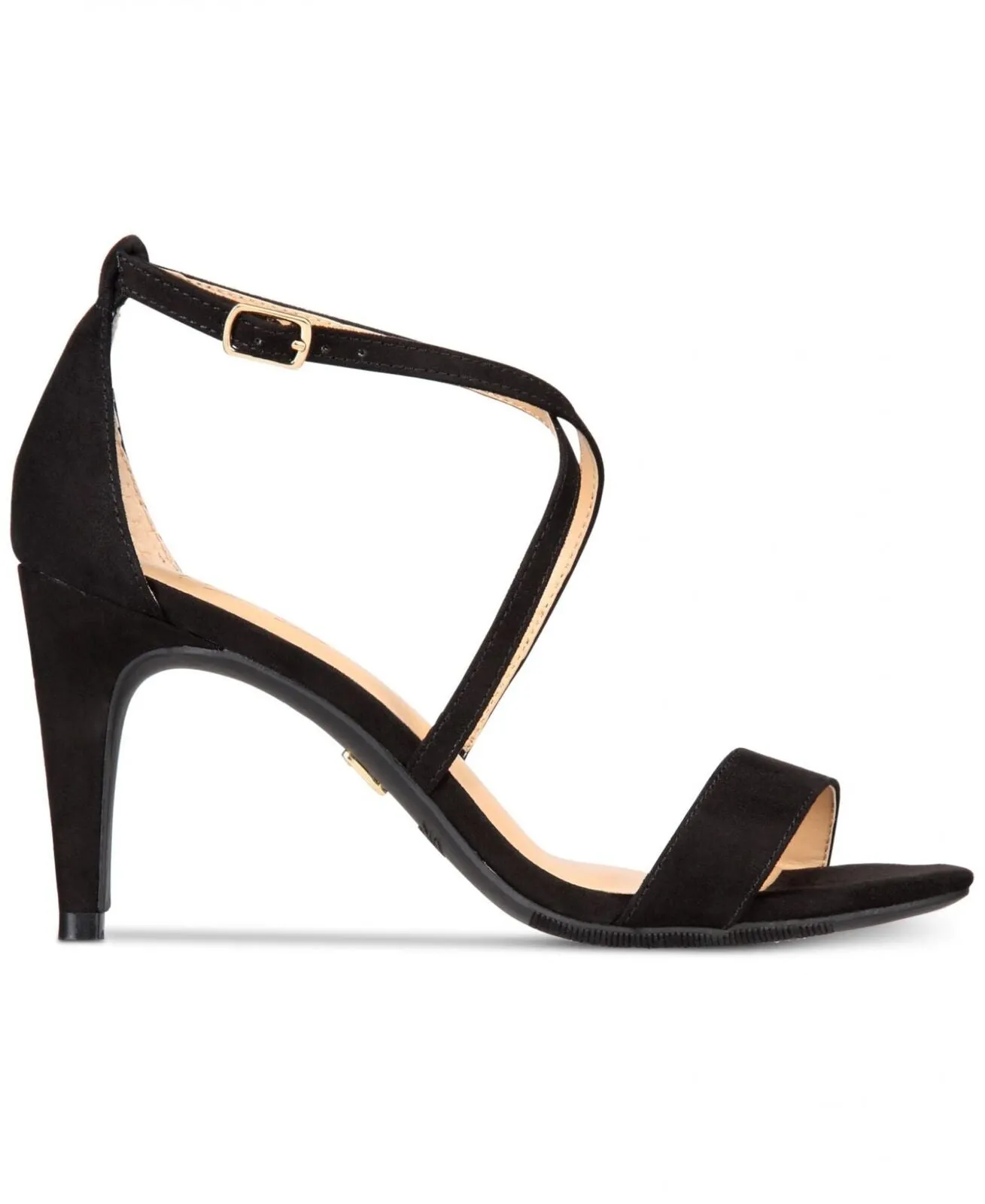 Thalia Sodi Womens Darria Strappy Sandals J1539C-7TH Black 6.5M