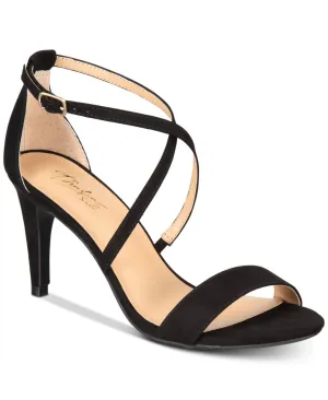 Thalia Sodi Womens Darria Strappy Sandals J1539C-7TH Black 6.5M