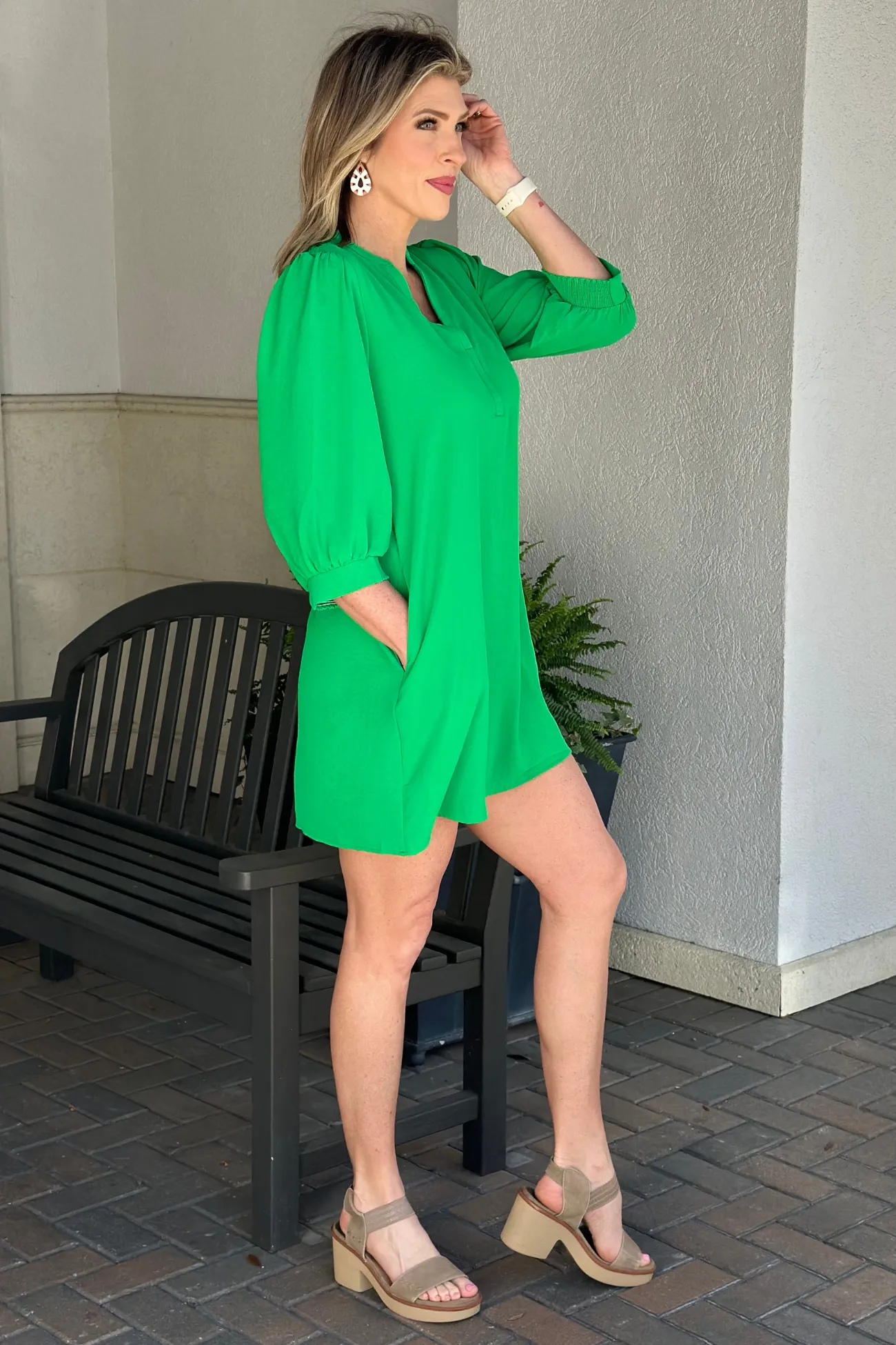 The Emerald Chic Dress