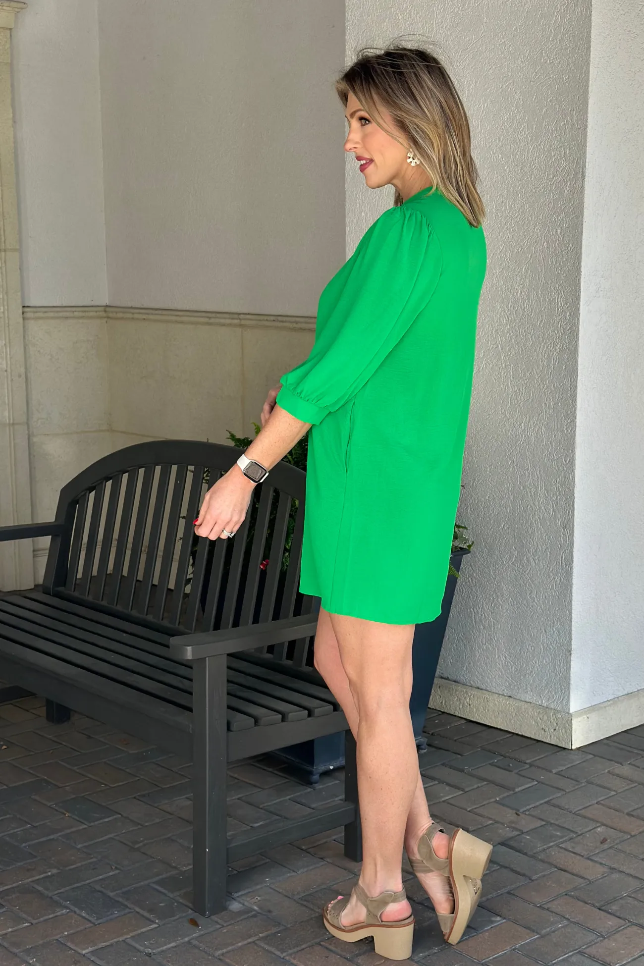 The Emerald Chic Dress