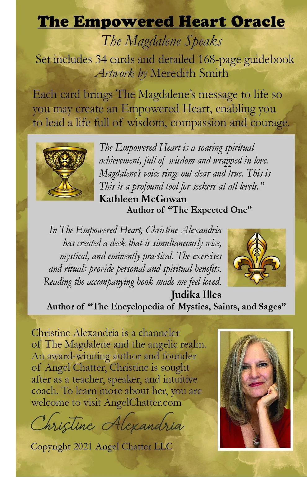The Empowered Heart, The Magdalene Speaks Oracle Card Deck