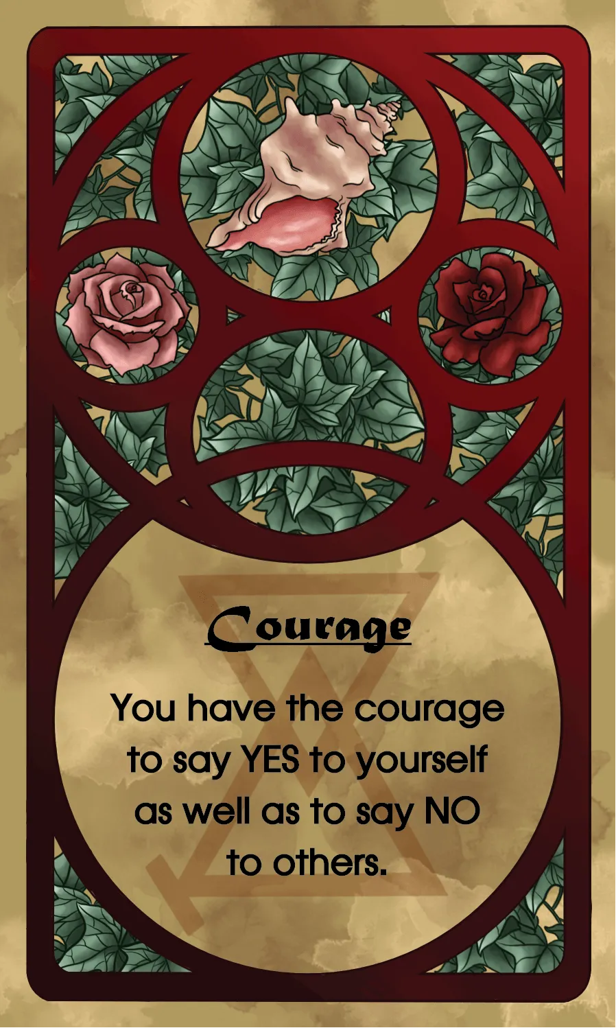 The Empowered Heart, The Magdalene Speaks Oracle Card Deck