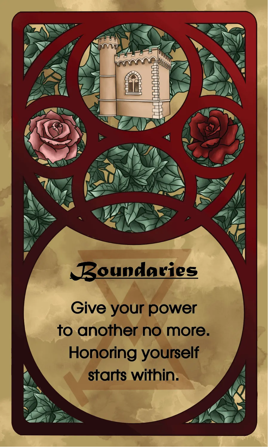 The Empowered Heart, The Magdalene Speaks Oracle Card Deck
