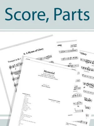 The Old Rugged Cross Made the Difference - Full orchestra score and parts