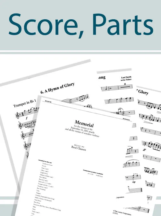 The Old Rugged Cross Made the Difference - Full orchestra score and parts