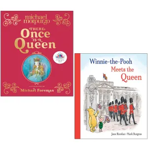 There Once is a Queen, Winnie the Pooh Meets Queen Jane Riordan 2 Books Set