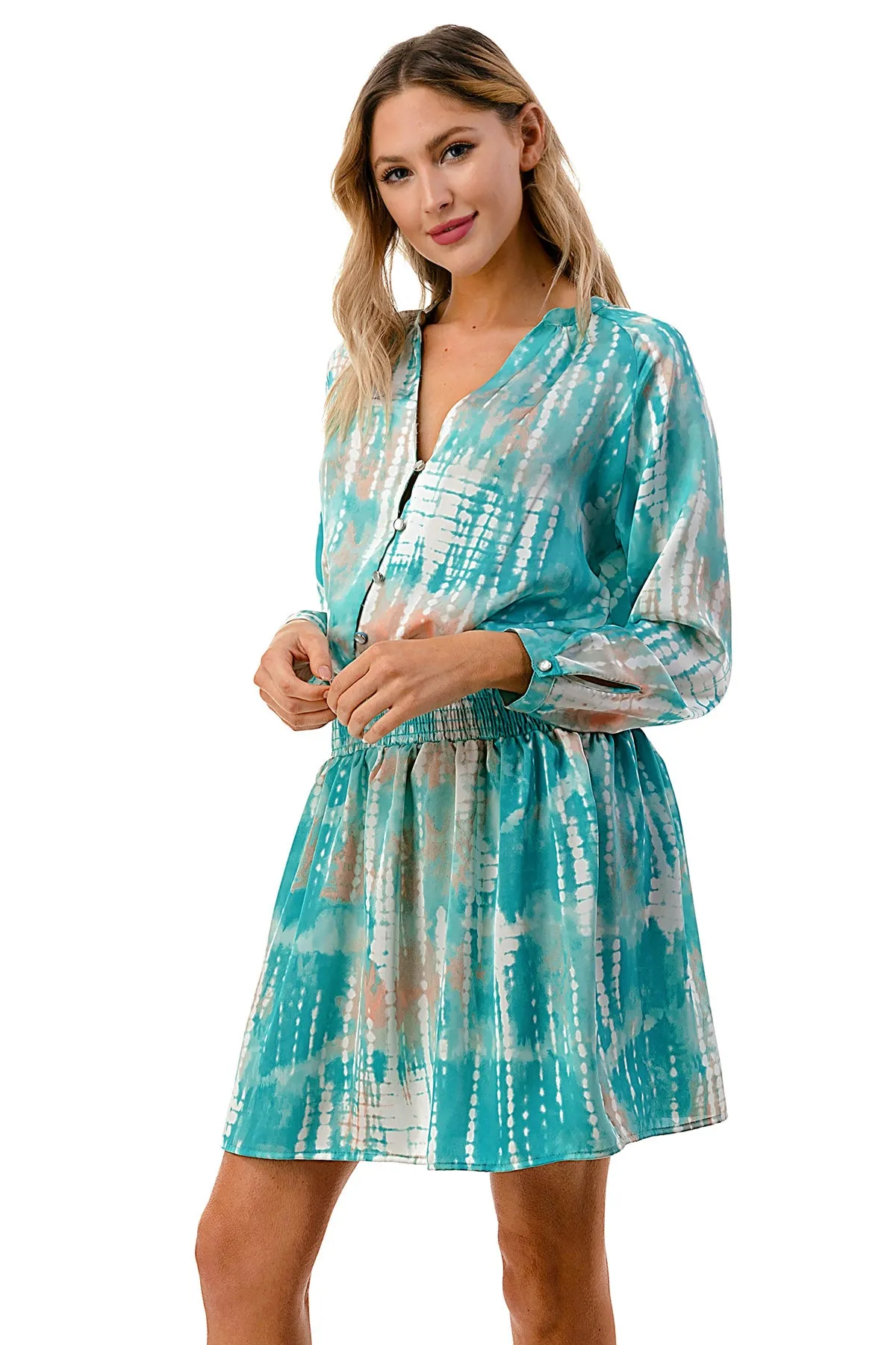 Tidewater Long Sleeve Mini Dress