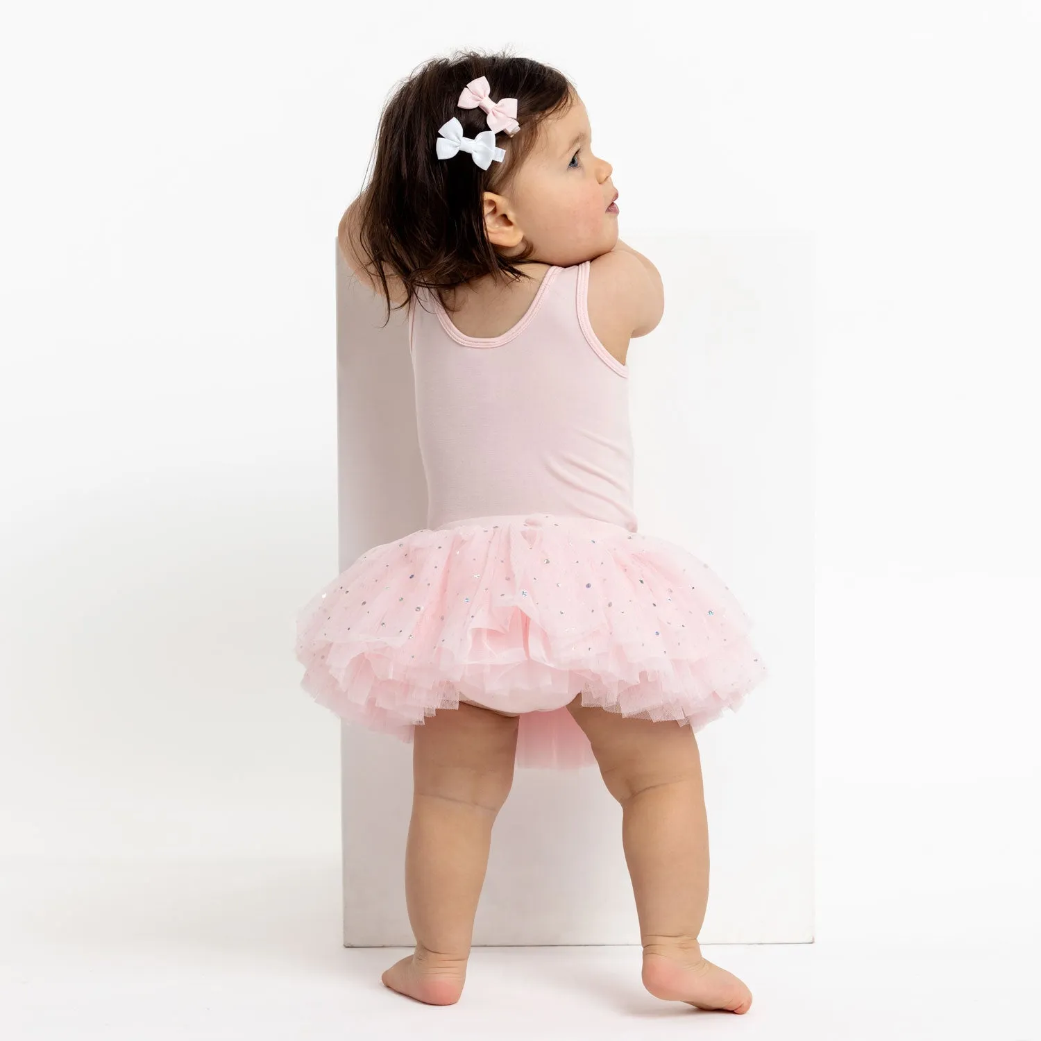 Tiny: Baby Sequin Ballet Tutu in Pink