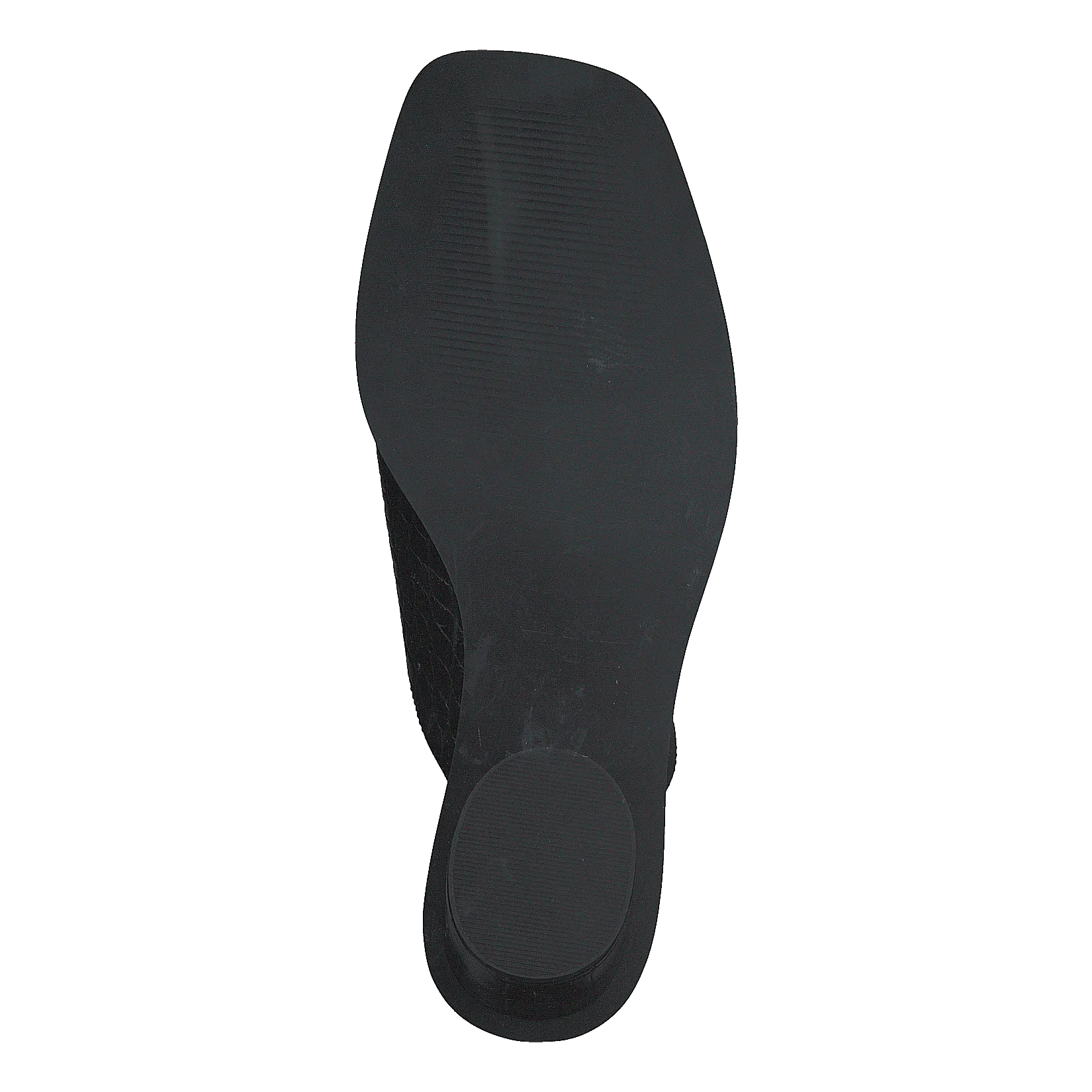Toe Ring Mules Black