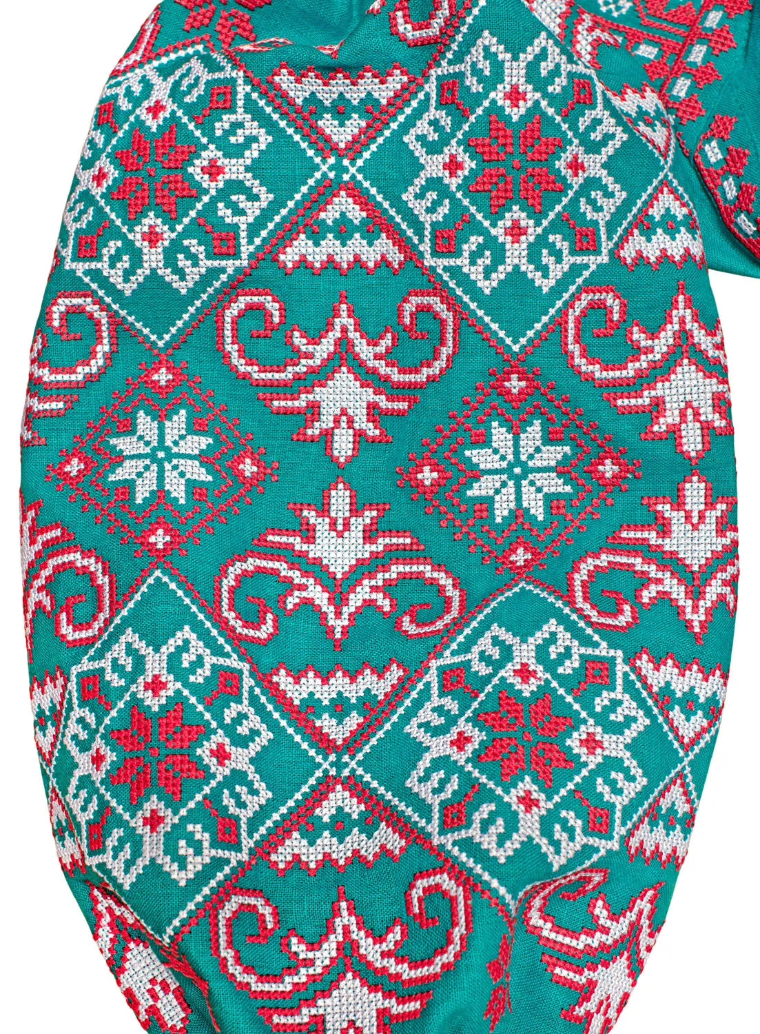 Turquoise Boho style Kaftan