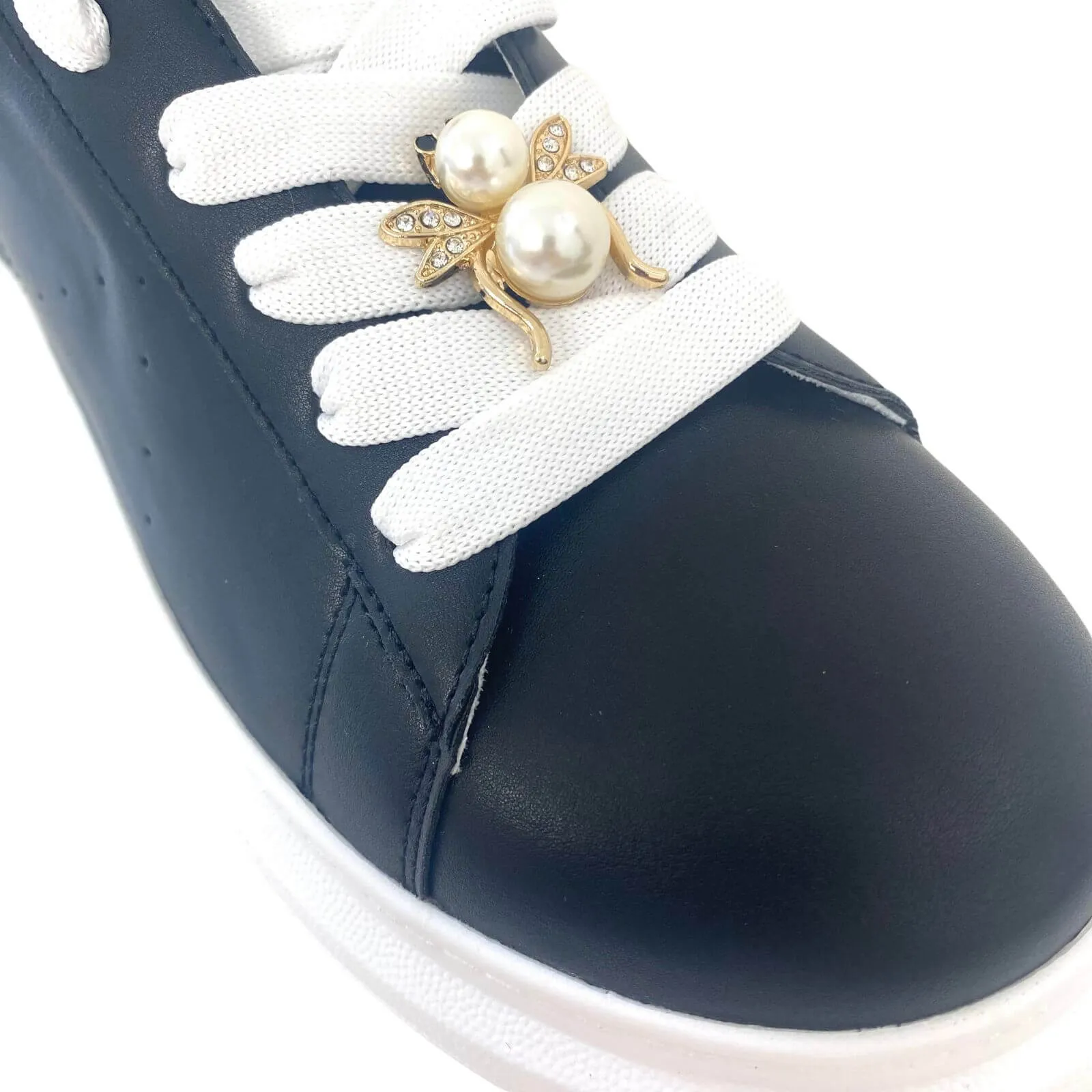 Una Healy Let It Be Black Sneakers