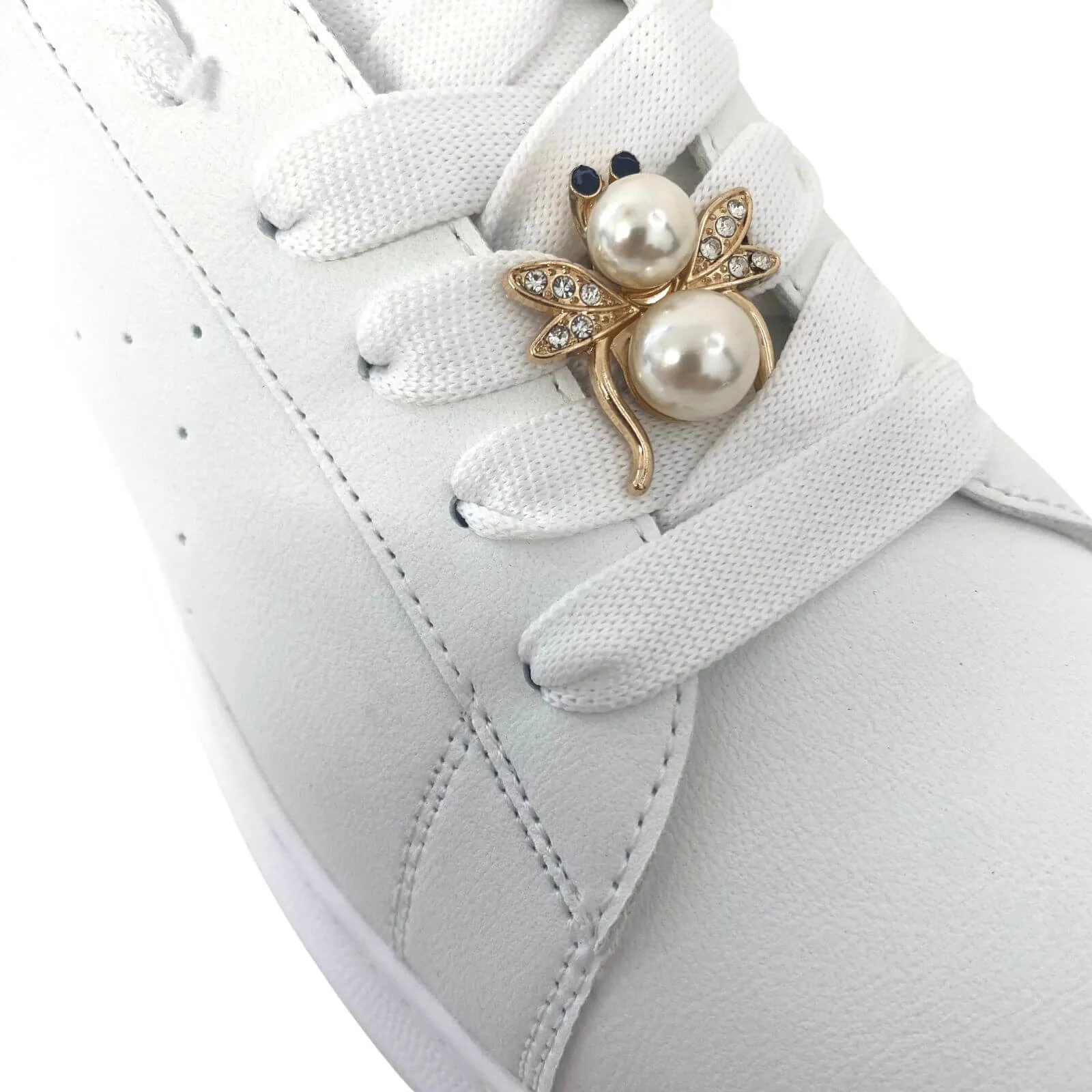 Una Healy Let It Be White Sneakers