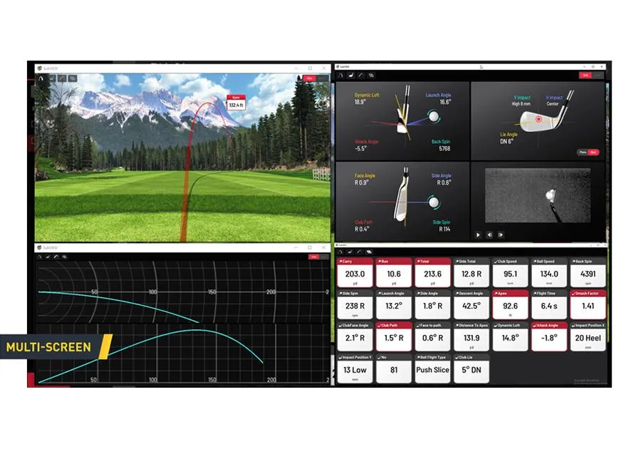 Uneekor EYE XO Launch Monitor & Golf Simulator