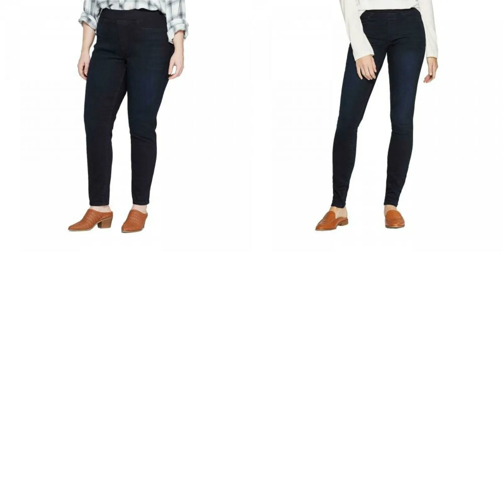 Universal Thread Women's Dark Wash High Rise Pull On Jeggings