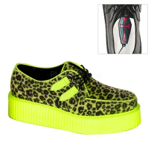 V-CREEPER-507UV  Cheetah Fur-UV Lime