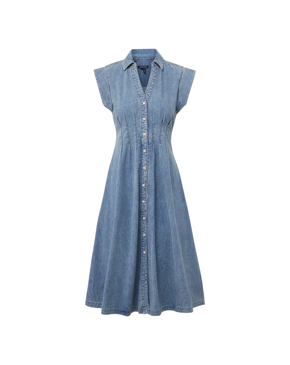 VERONICA BEARD RUBEN MIDI DRESS