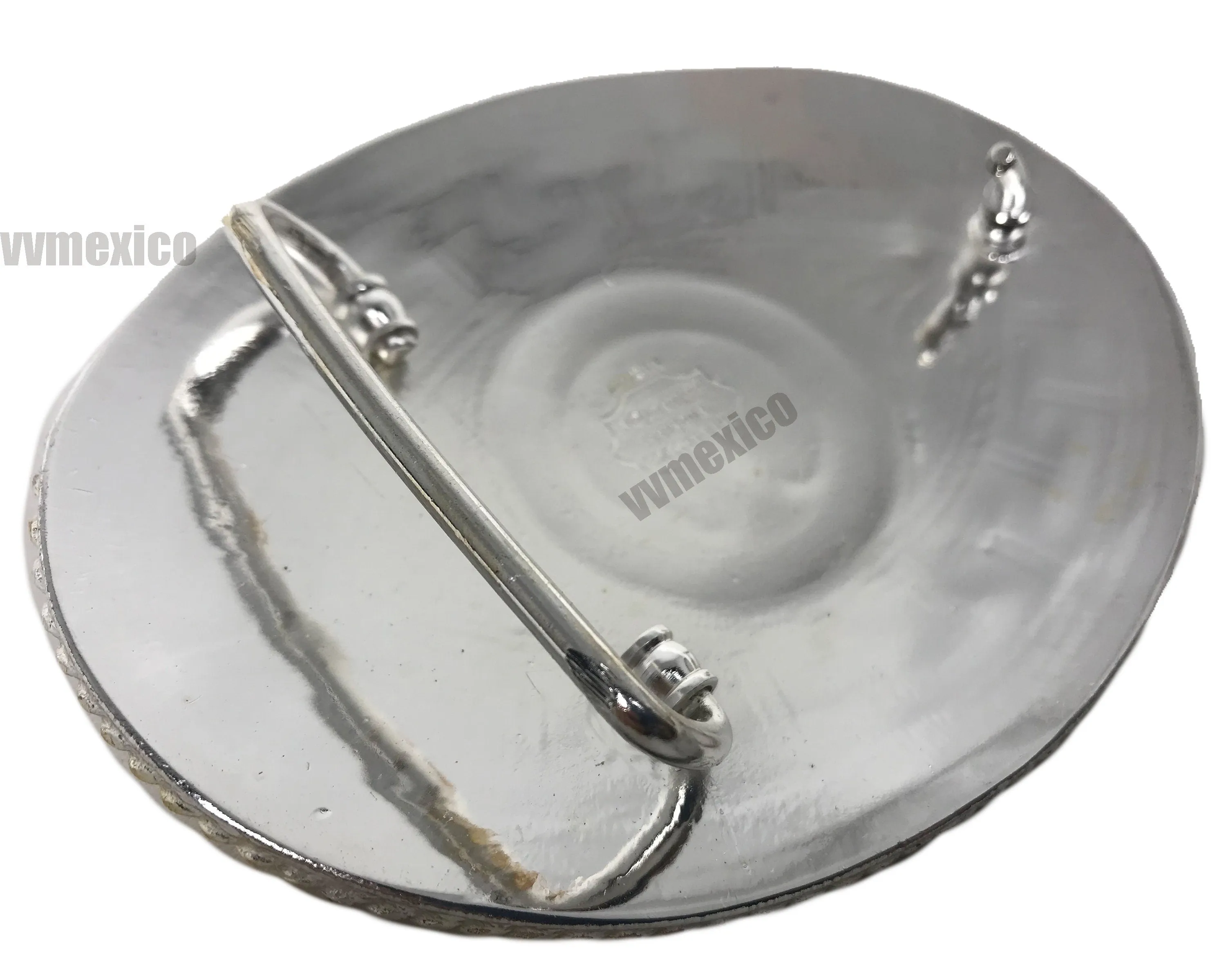 VIRGEN DE GUADALUPE Virgin Mary belt buckle