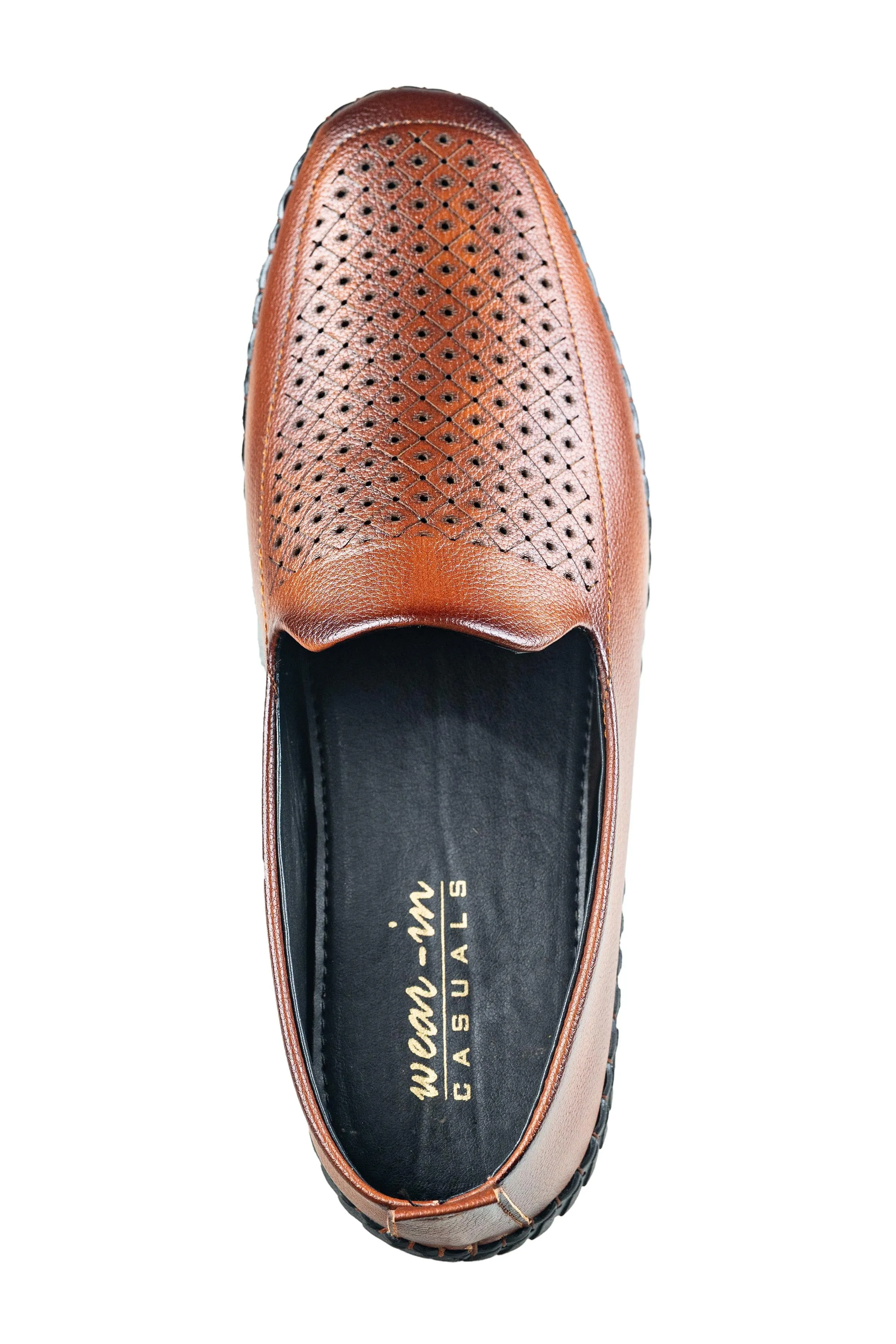 Wear In Gents Tan Casual Shoe (Wic 250301)