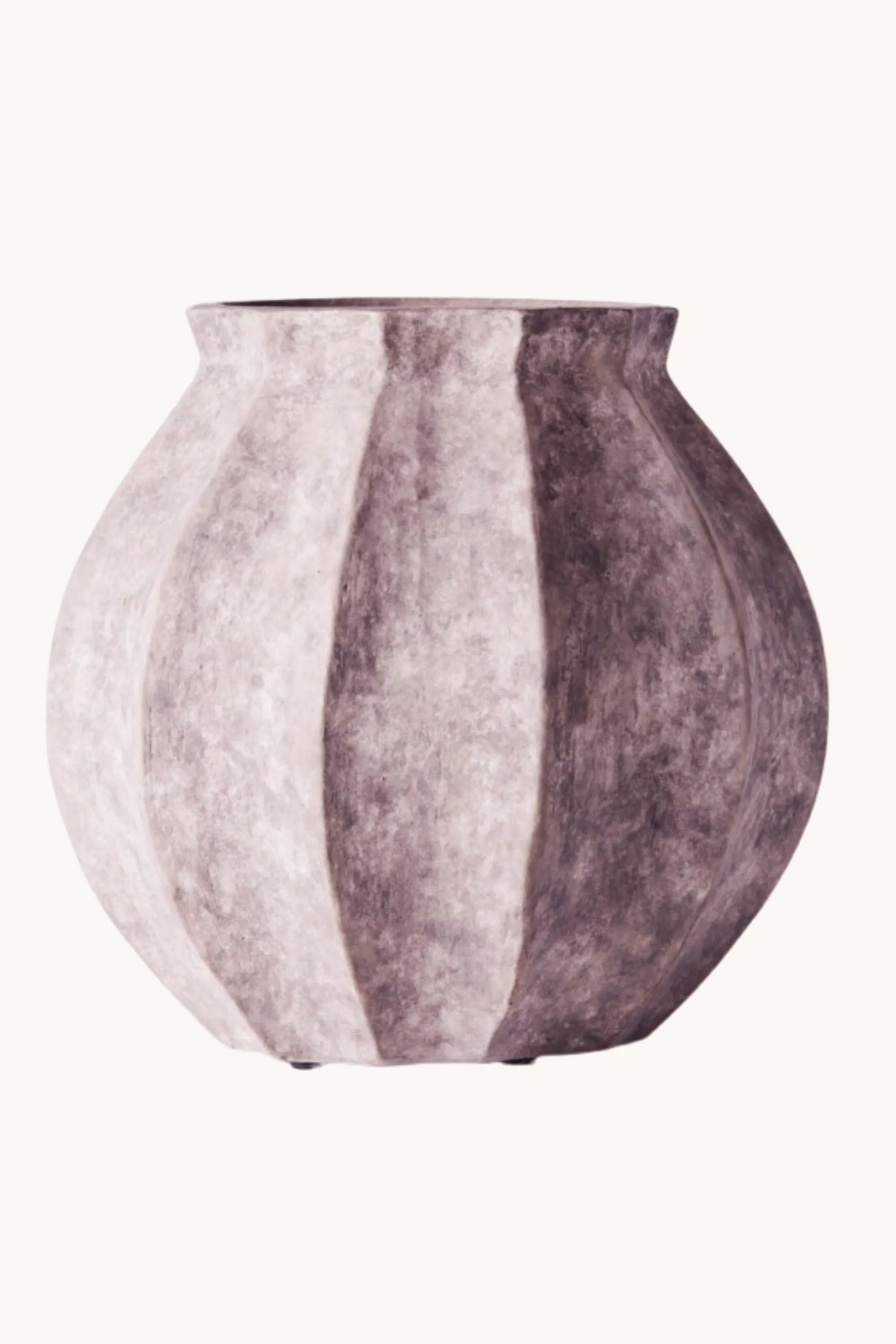 Wedges Vase Grey | Dusty Deco