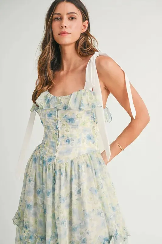 WHISPERING PETALS MAXI DRESS