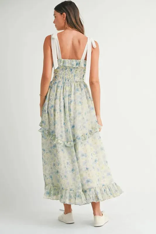 WHISPERING PETALS MAXI DRESS