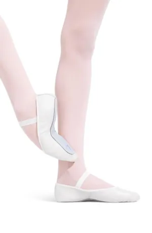 White Daisy Full Sole Ballet Slippers - Toddler (Size 8-9.5)