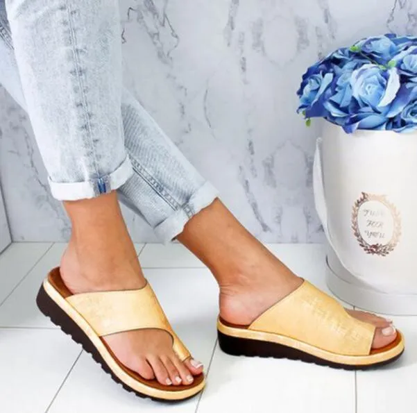 Women Shoes  Nuevo Flat Bottom Toe Sleeve Chaussures Femme Platform Sandals