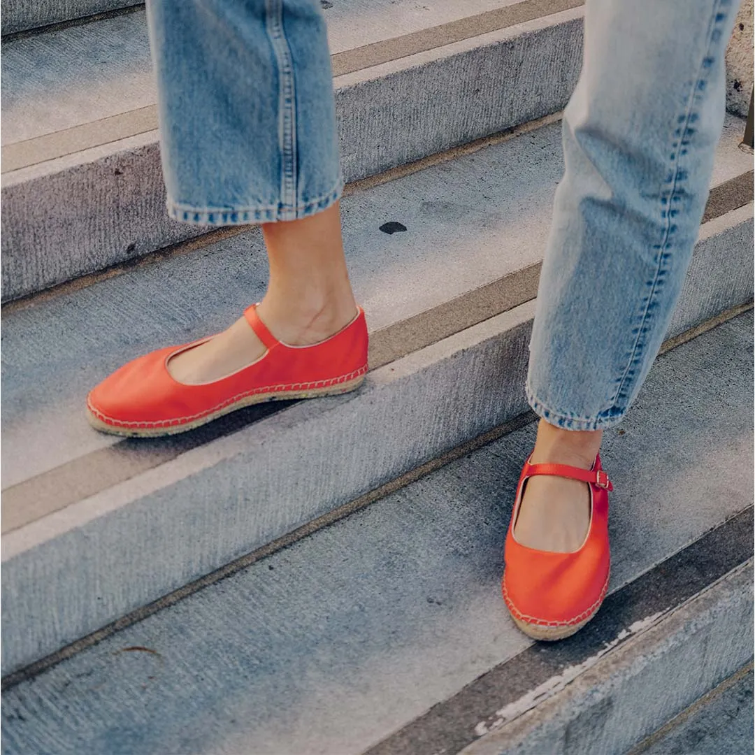 Womens - Miramar Espadrille - Strawberry