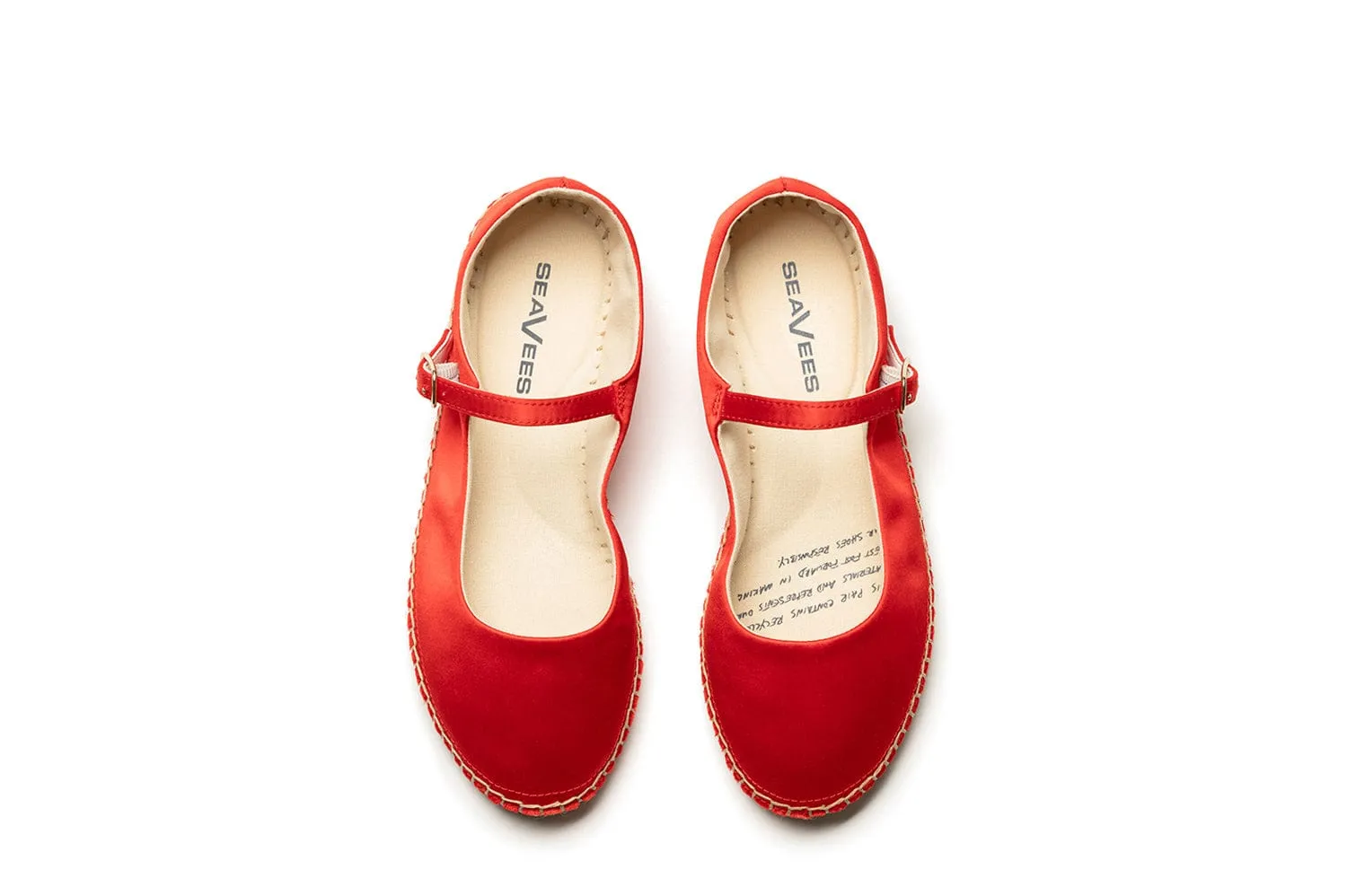 Womens - Miramar Espadrille - Strawberry