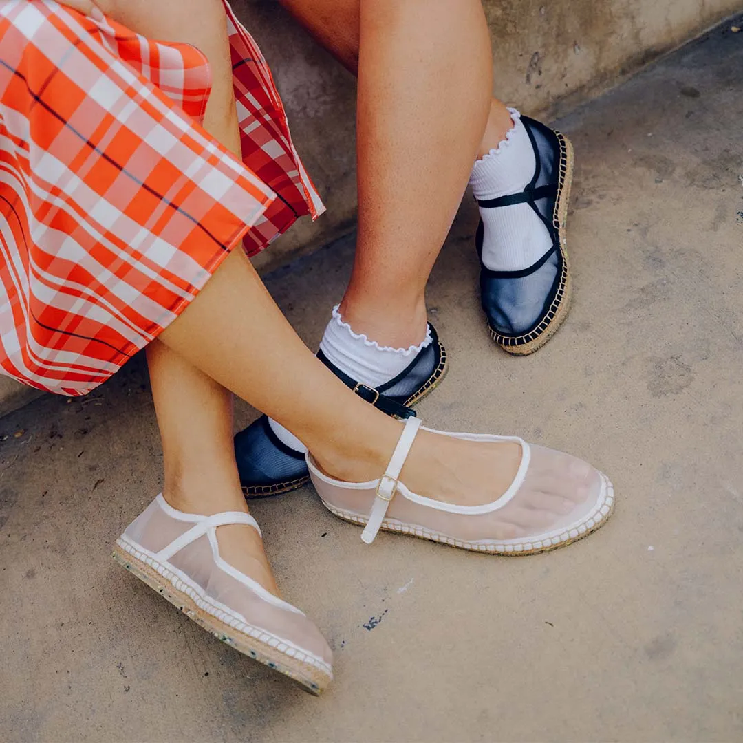 Womens - Miramar Espadrille - White